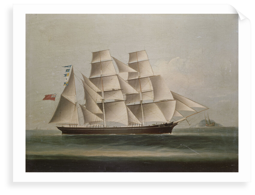 The barque 'Pathfinder' by Chinese School