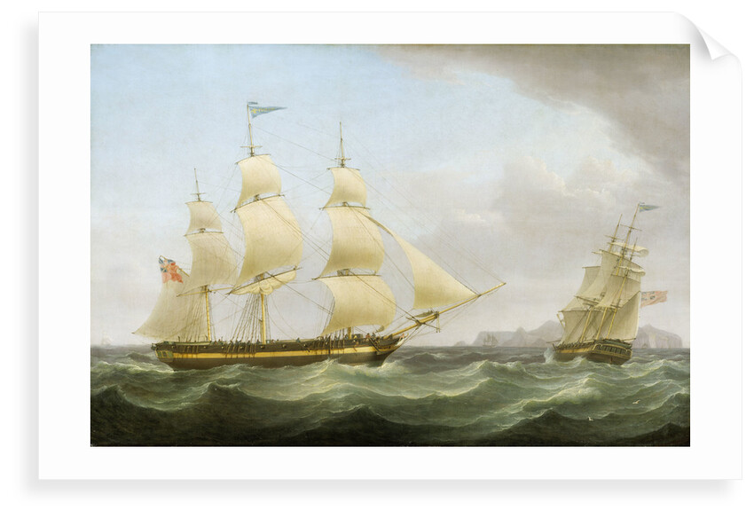 The ship Phoenix by Thomas Whitcombe
