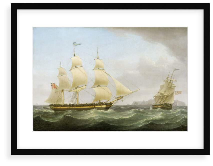 The ship Phoenix by Thomas Whitcombe