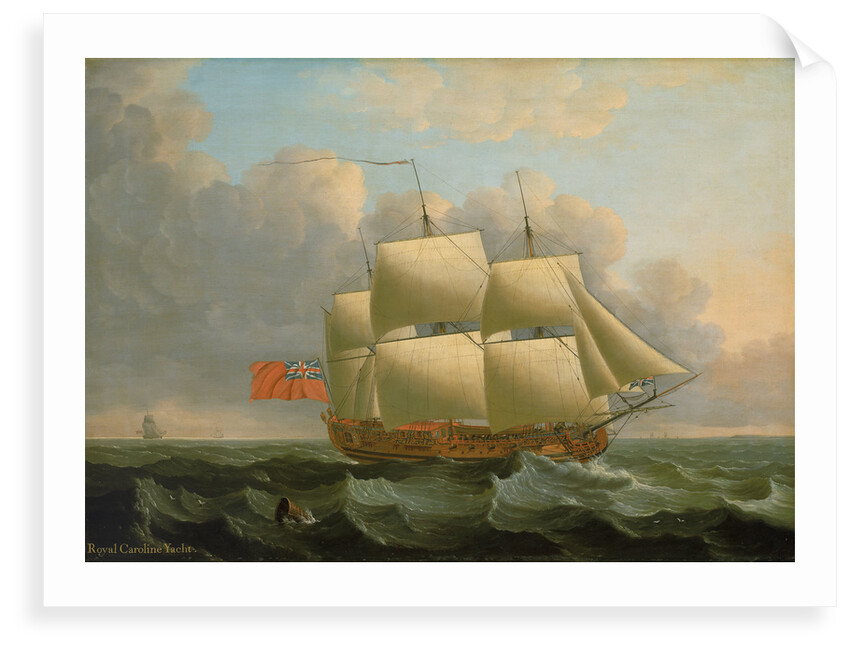 The 'Royal Caroline' by John Cleveley