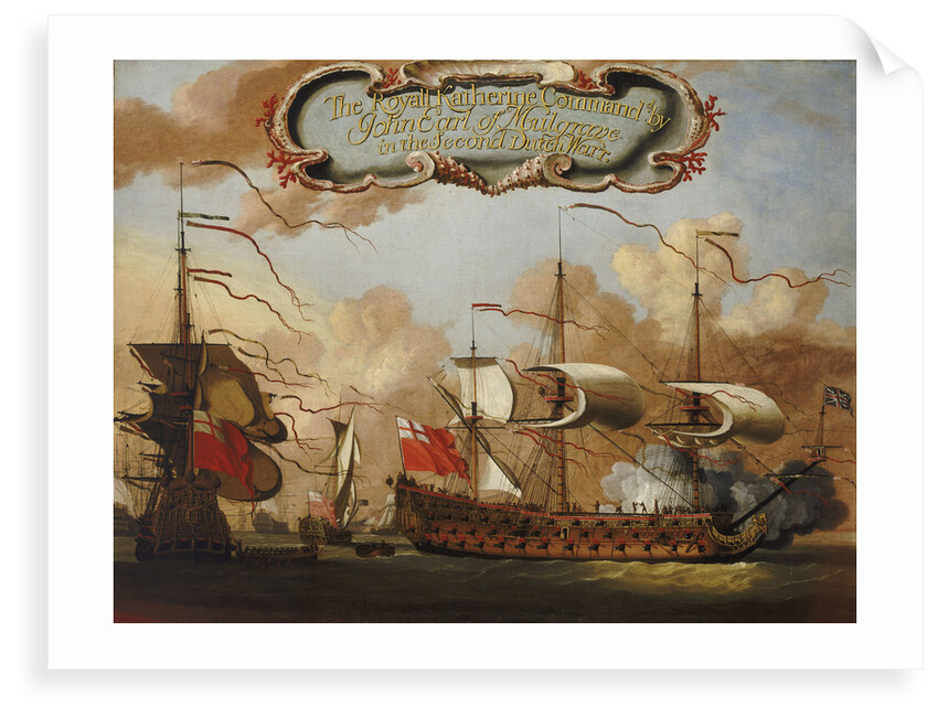 HMS 'Royal Katherine' by H. Vale