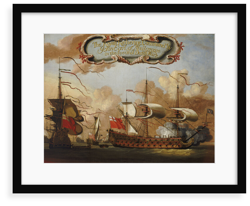 HMS 'Royal Katherine' by H. Vale