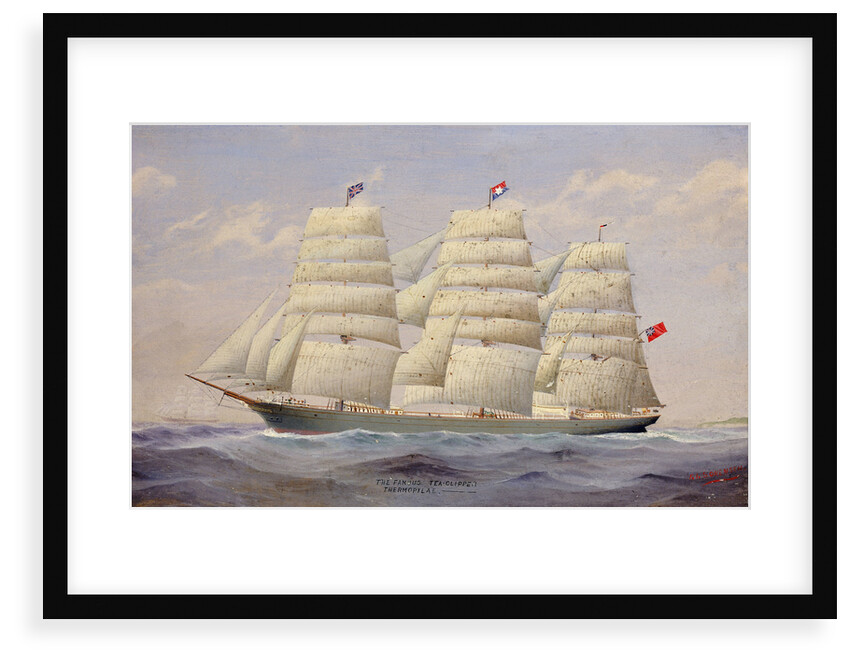 The tea clipper 'Thermopylae' by F.I. Sorensen