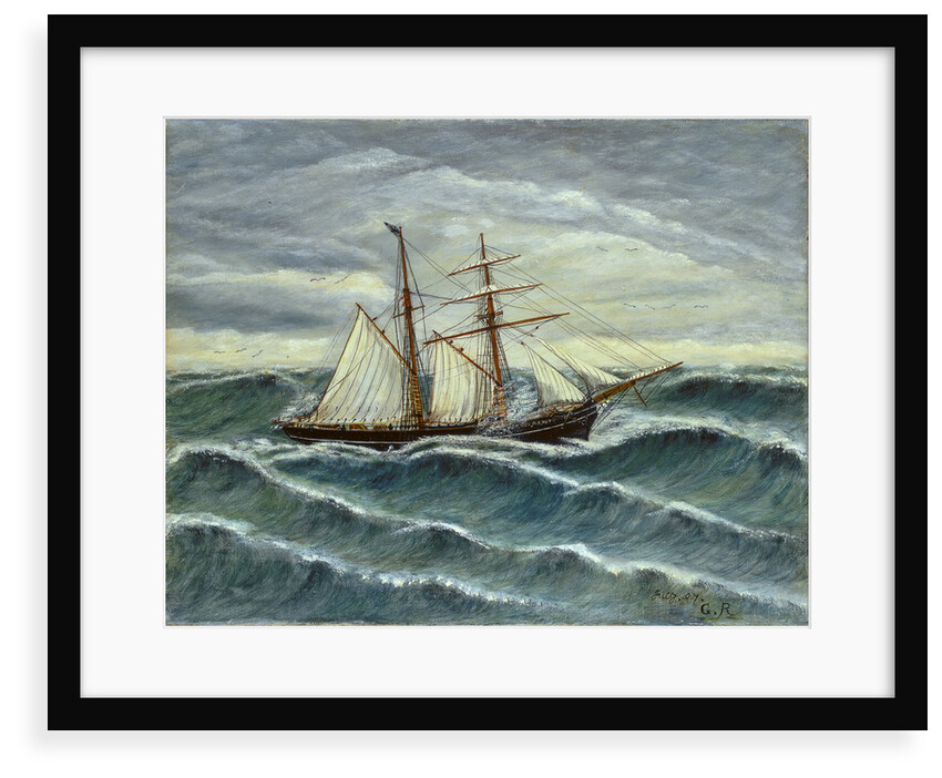 The schooner 'Touch-Me-Not' by G. R.
