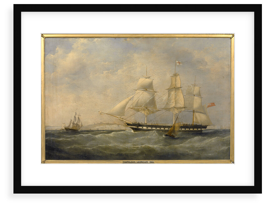 The East Indiaman 'Trafalgar' by William John Huggins
