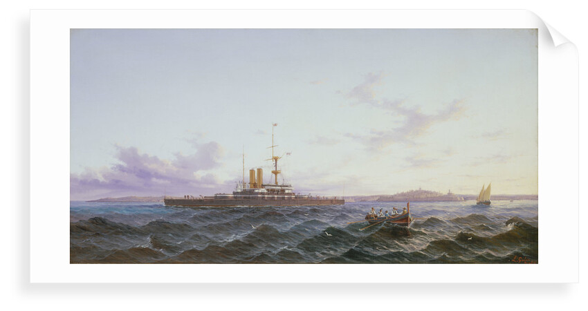 HMS 'Trafalgar' by Luigi Galea