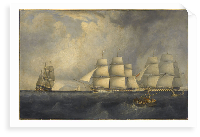 The 'Vernon' and other vessels by John Lynn
