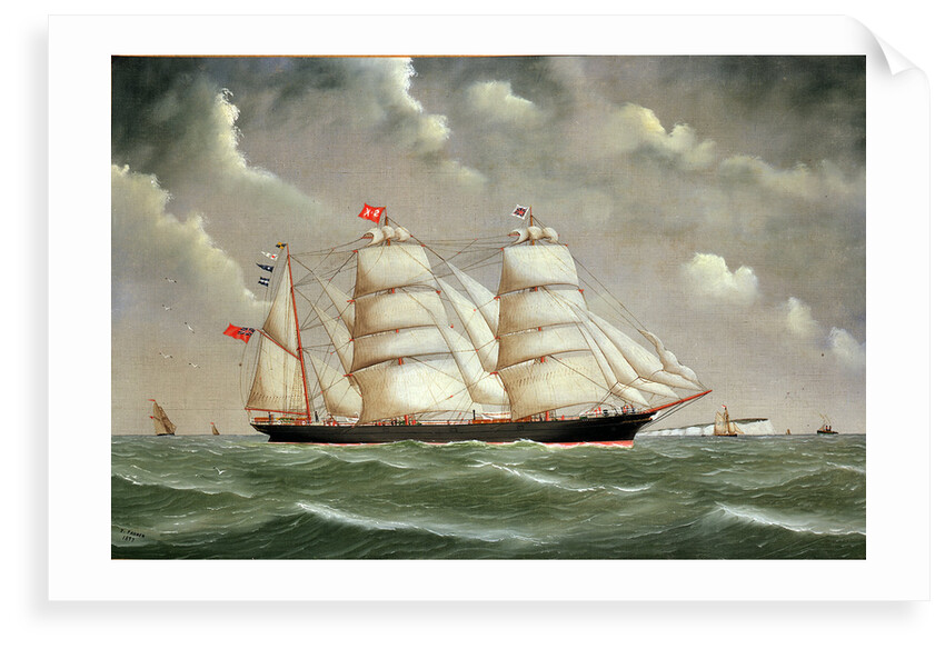 The barque 'Camphill' by Joseph Fannen