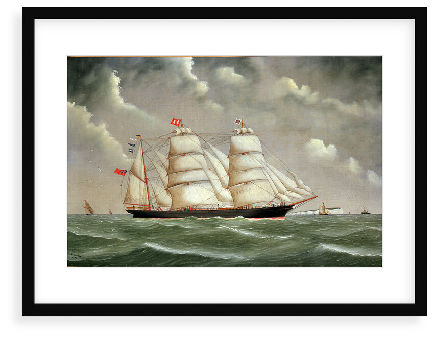 The barque 'Camphill' by Joseph Fannen
