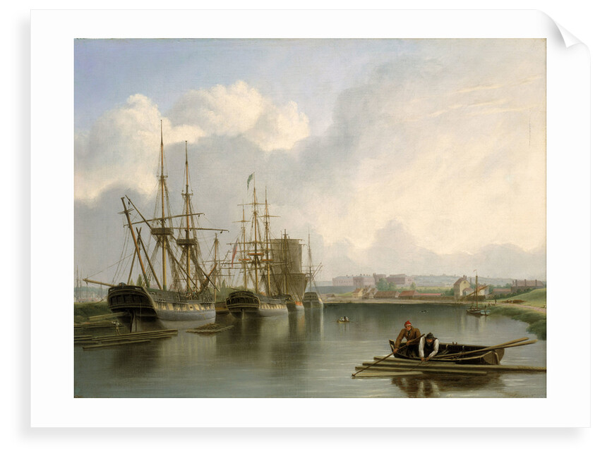 Shipping off Bristol by Joseph Walter