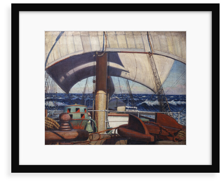 The deck of the 'Birkdale' by John Everett