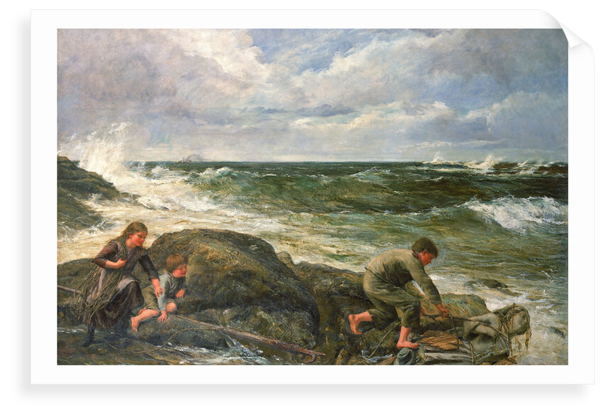 Catching a mermaid by James Clark Hook