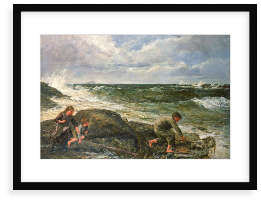 Catching a mermaid by James Clark Hook