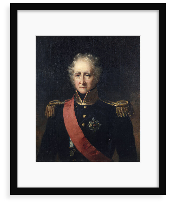 Portrait of an admiral, circa 1830 by British School