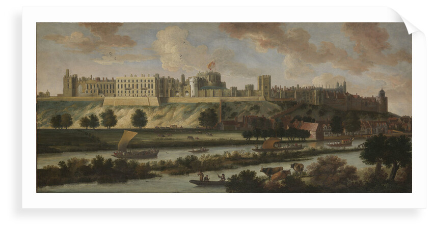 Windsor Castle by Johannes Vorsterman