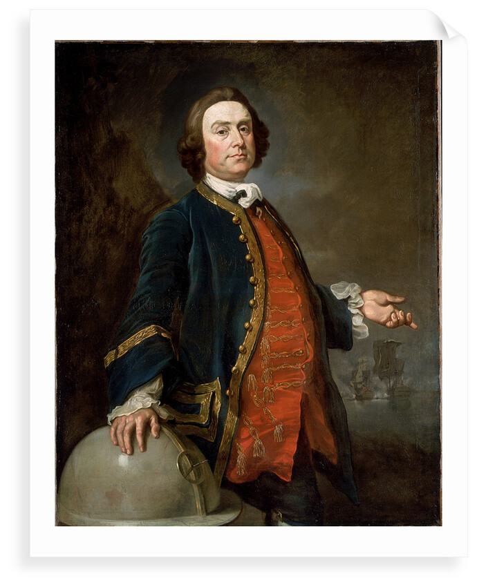 Portrait of Commodore George Walker by British School