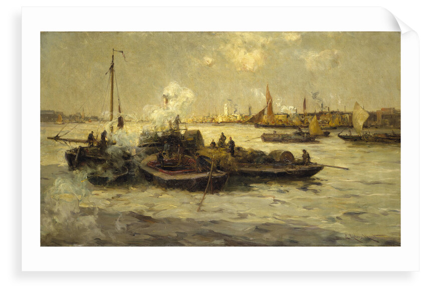Limehouse Reach by Edmund Aubrey Hunt