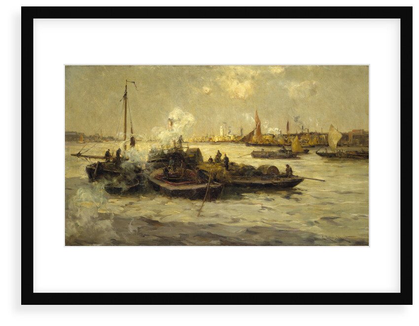 Limehouse Reach by Edmund Aubrey Hunt