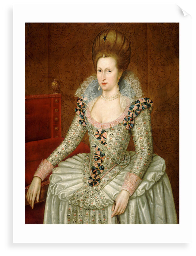 Anne of Denmark, 1574 by John de Critz