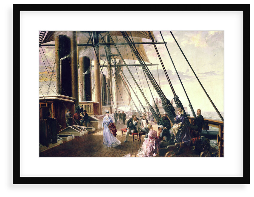 From Sheerness to Valentia, on board Brunel's paddle steamer 'Great Eastern' by Robert Dudley