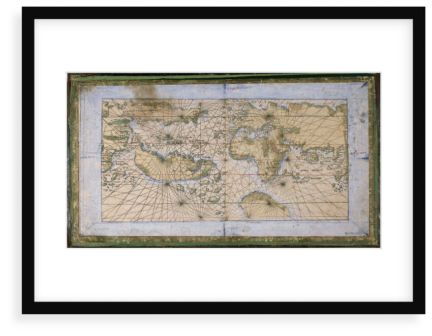 World planisphere by Francesco Rosselli