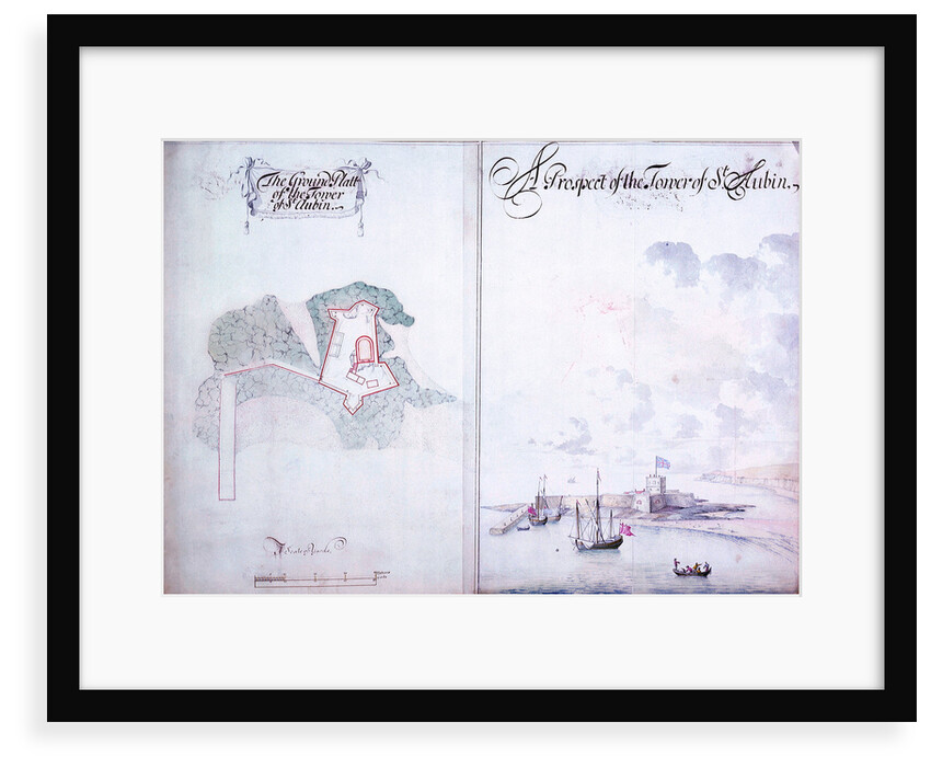 The tower of St. Aubin by Thomas Phillips