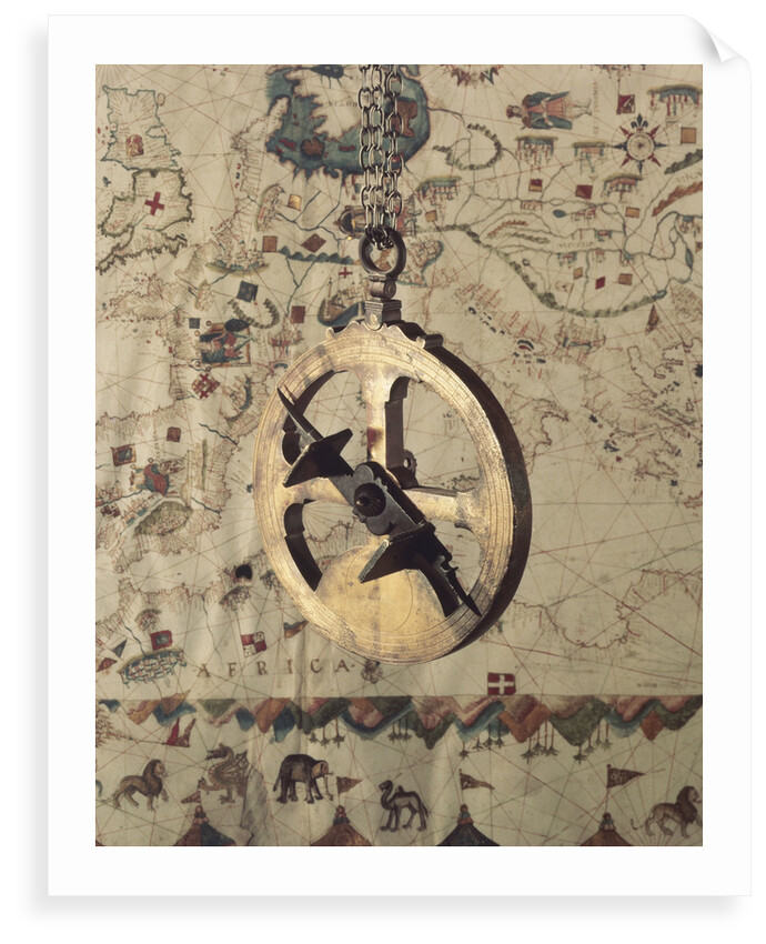 Mariner's astrolabe by unknown