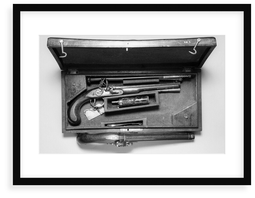 Duelling pistols by Robert Wogdon