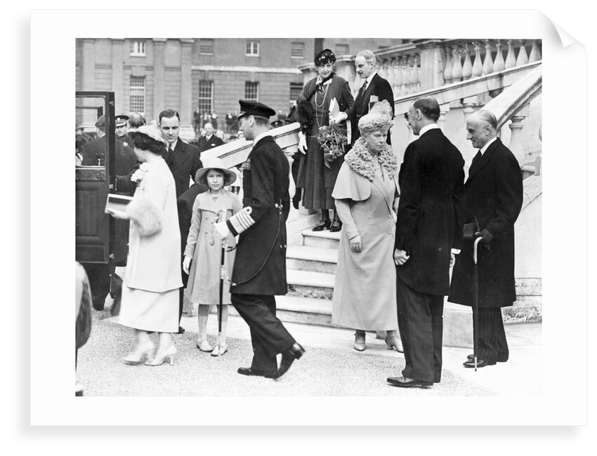 The Royal Opening of the National Maritime Museum by King George VI, 1937 by unknown