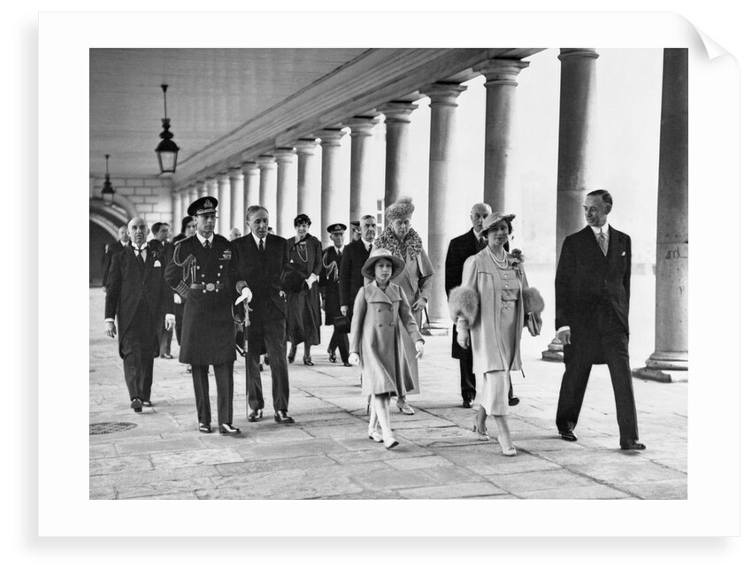Royal opening of the National Maritime Museum by King George VI, 1937 by unknown