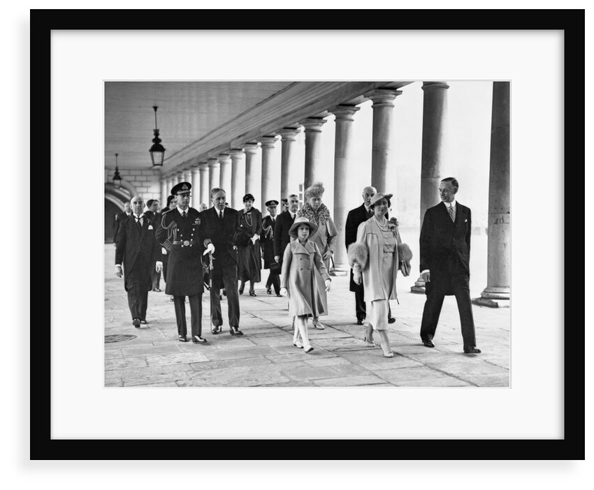 Royal opening of the National Maritime Museum by King George VI, 1937 by unknown