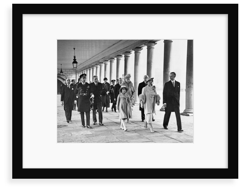 Royal opening of the National Maritime Museum by King George VI, 1937 by unknown