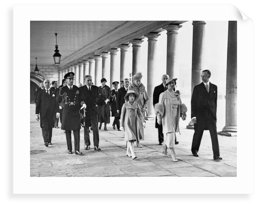 Royal opening of the National Maritime Museum by King George VI, 1937 by unknown