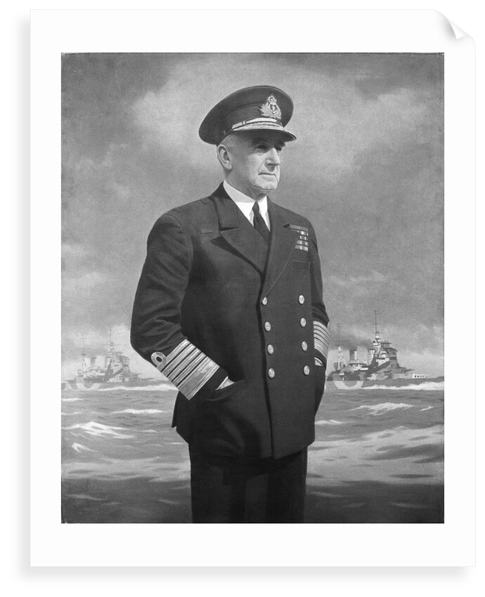 Sir Dudley Pound (1877-1943) by Arthur Douglas Wales-Smith