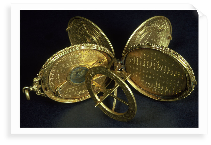 Astronomical compendium, all leaves by Humphrey Cole