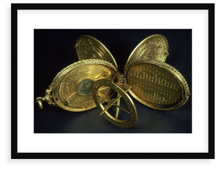 Astronomical compendium, all leaves by Humphrey Cole