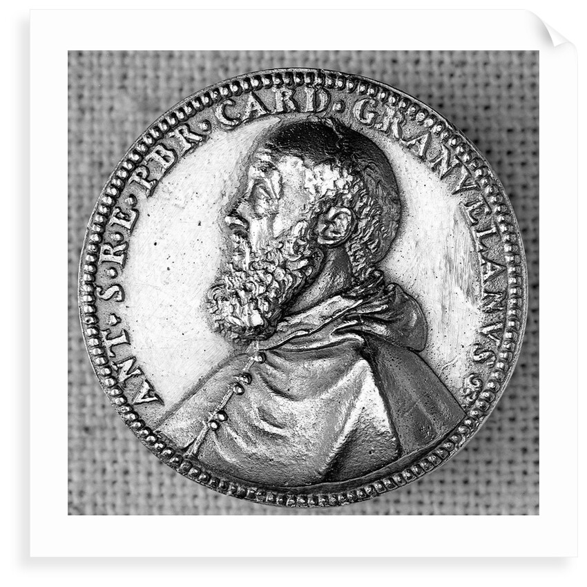Medal commemorating Antonio Perrenot de Granvela (1516-86), Bishop of Arras, Archbishop of Malines, Cardinal & Viceroy of Naples by unknown