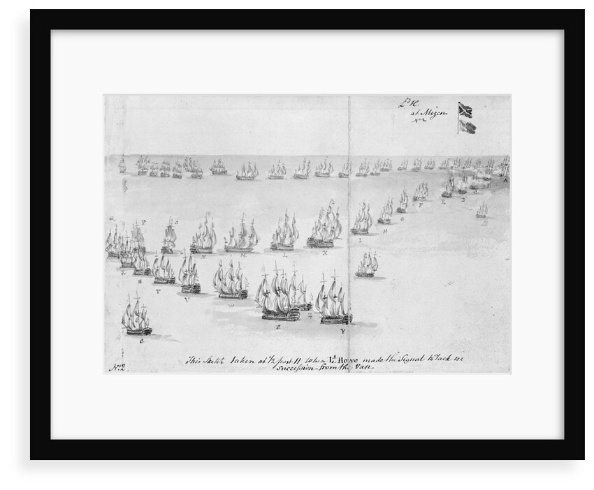 Battle of the Glorious First of June 1794 by Nicholas Pocock