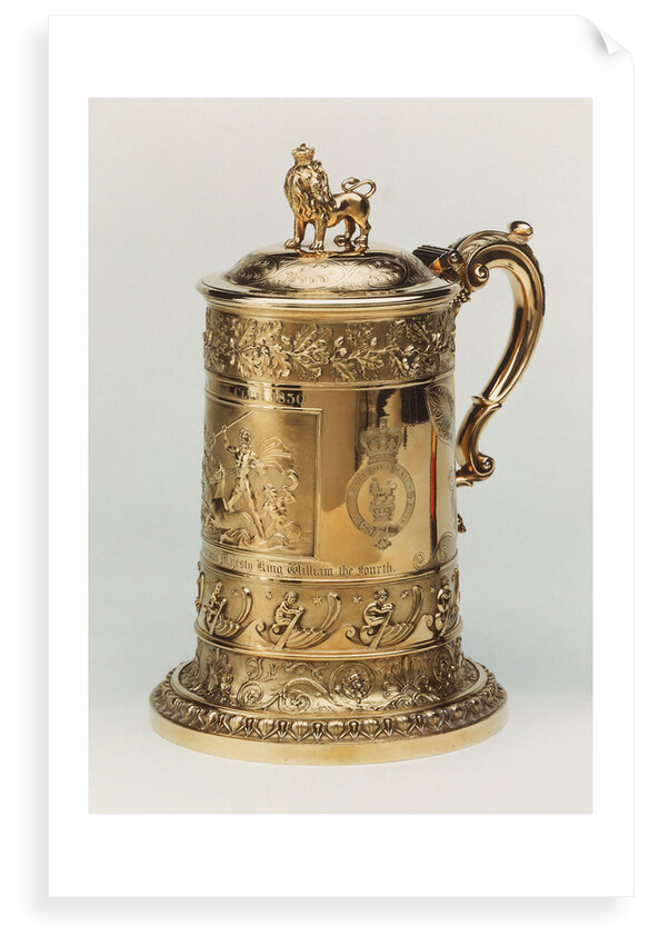 The King's Cup tankard by John Bridge 1830 by John Bridge