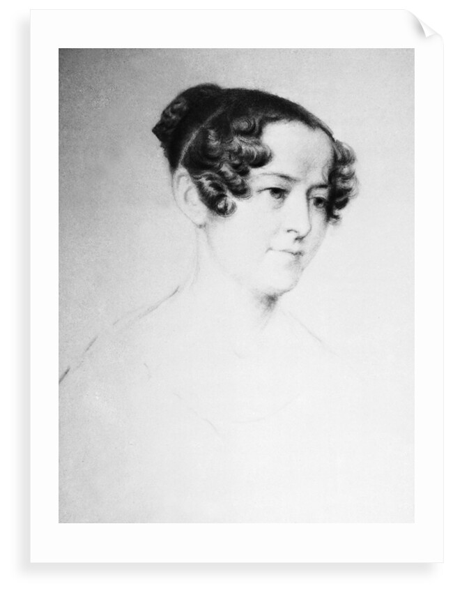 Portrait of Lady Jane Franklin (1791-1875) by unknown