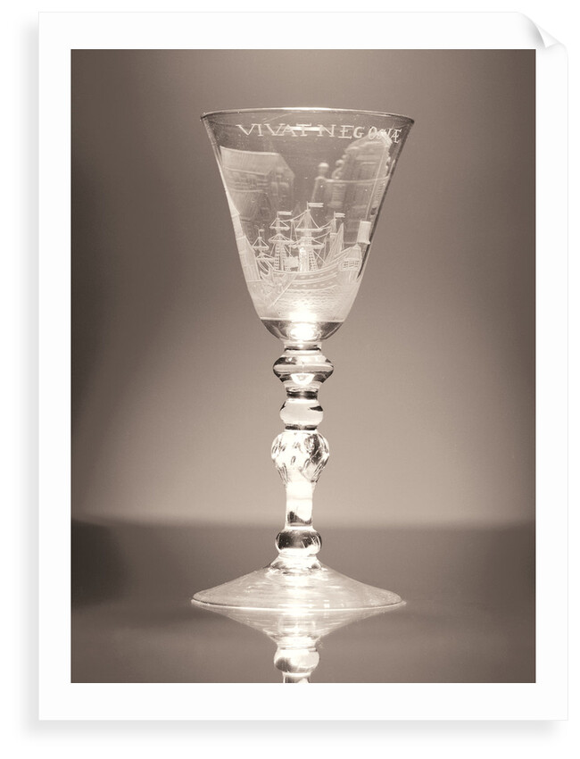 Goblet, circa 1720-1750 by unknown