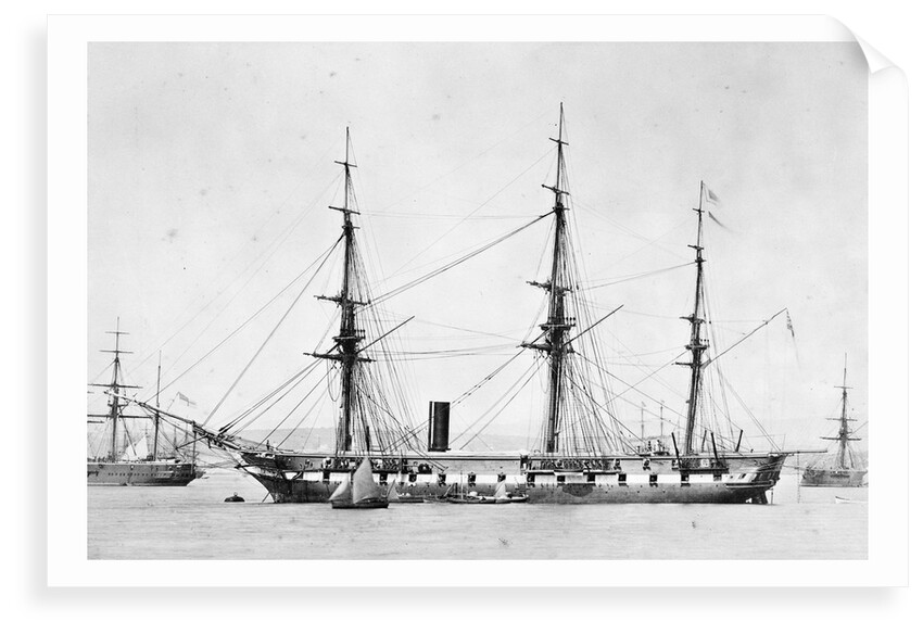 Photograph of the ship 'Topaze' by unknown