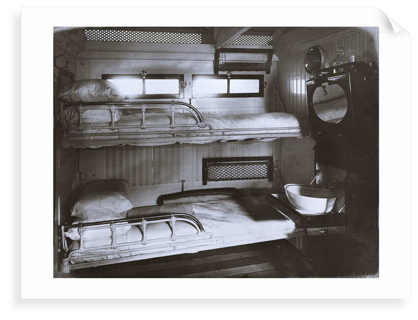 State cabin of 'Britannia' (1887) by unknown