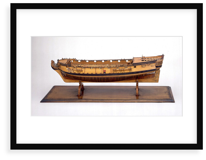 Ship of 22 guns by unknown