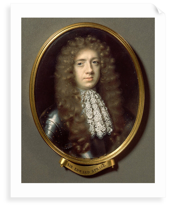 Sir Edward Spragge (d.1673) by Peter Cross
