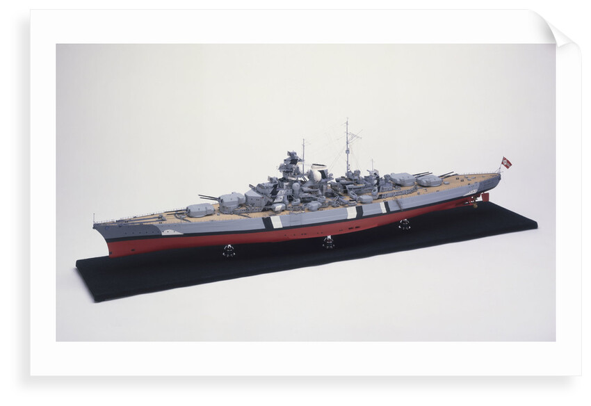 'Bismarck' (Ge, 1939) by H.G. Sitford