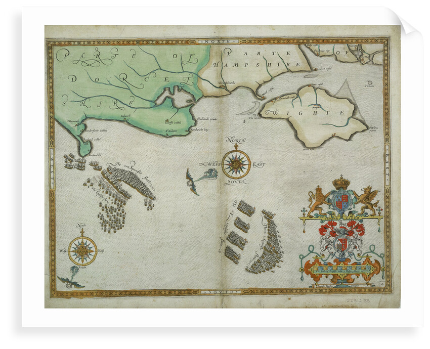 Portland Bill to Portsmouth: The pursuit of the Spanish Armada by the English Fleet by Robert Adams