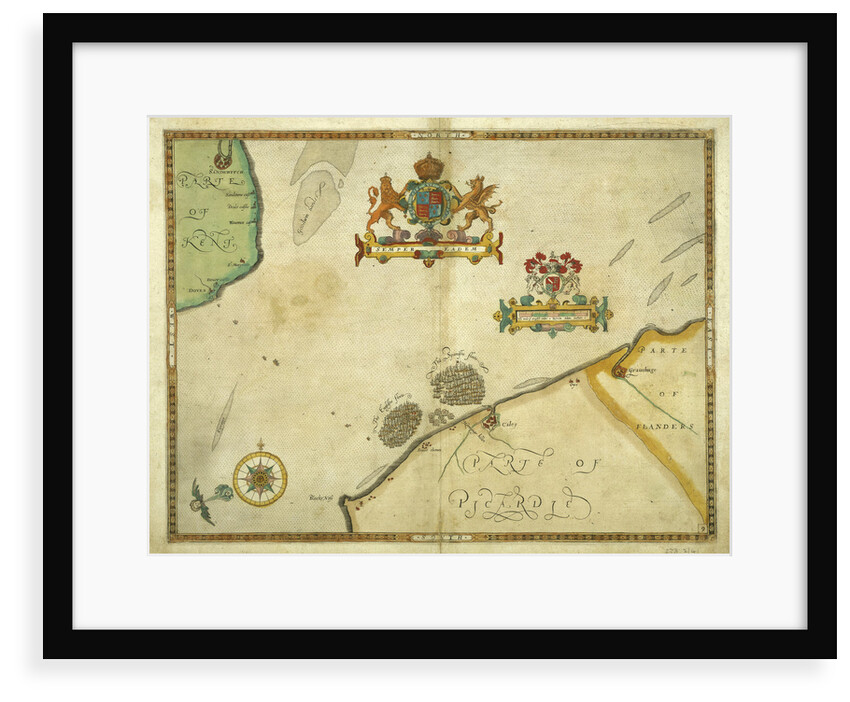 The fireship attack on the Spanish Armada, 7 August 1588 by Robert Adams