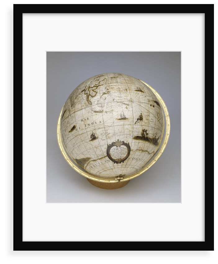 Terrestrial globe by Jacob Aertsz Colom