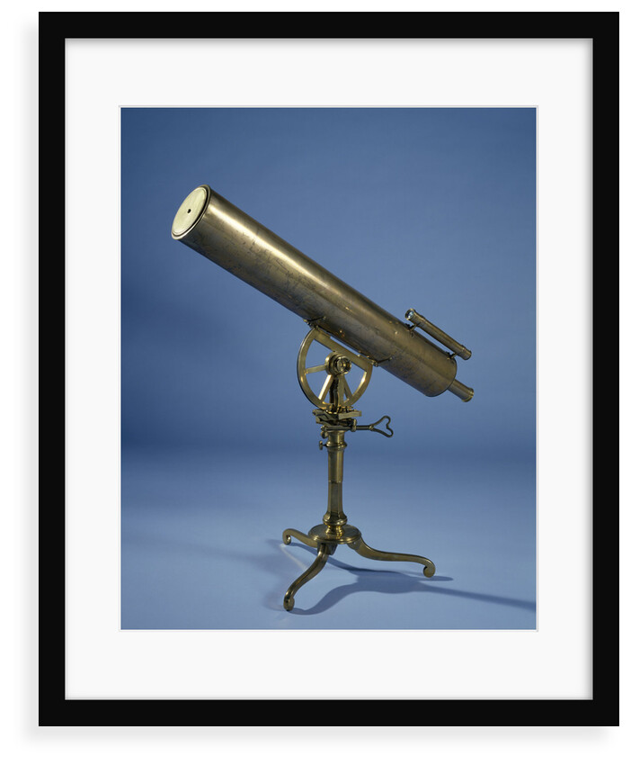 Portable reflector telescope by James Short